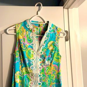 Lilly Pulitzer Sheath dress high collar